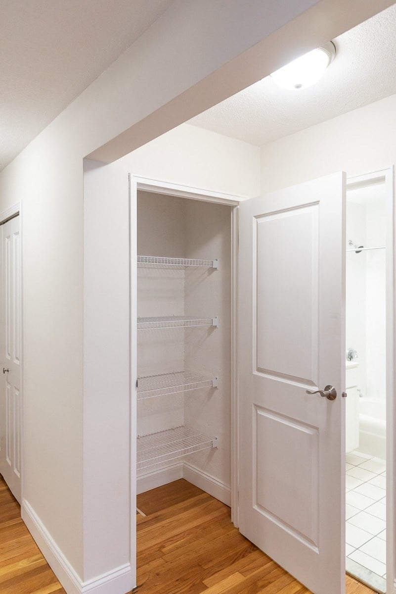 Adams Village Apartments closet space