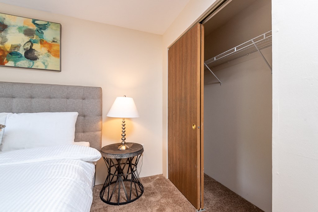 Two bedroom with large closet