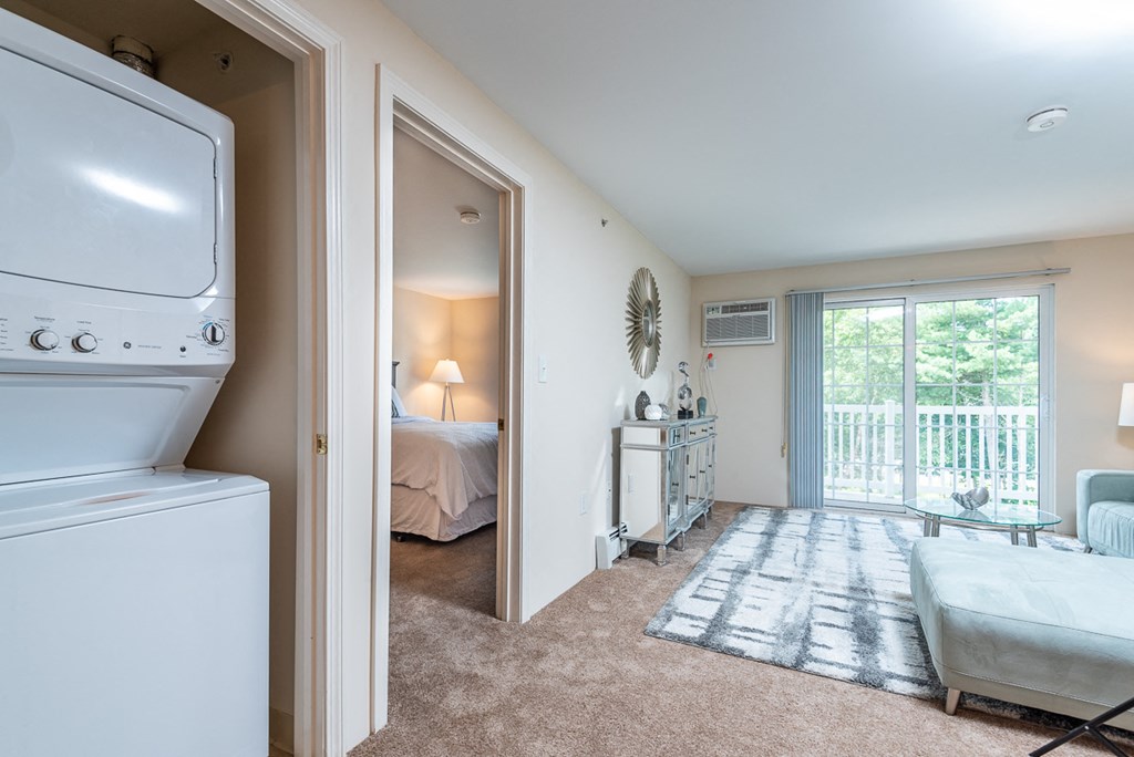 Two bedroom with laundry units