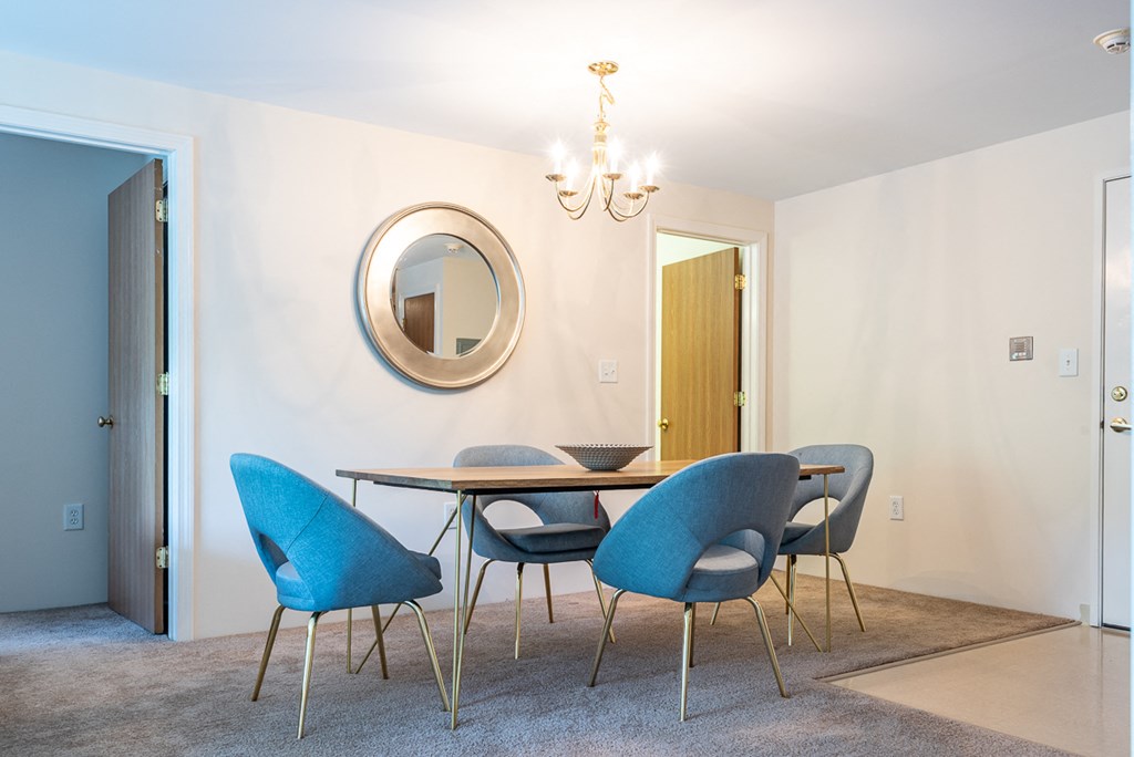 Two bedroom dining area