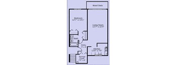 One Bedroom One Bathroom