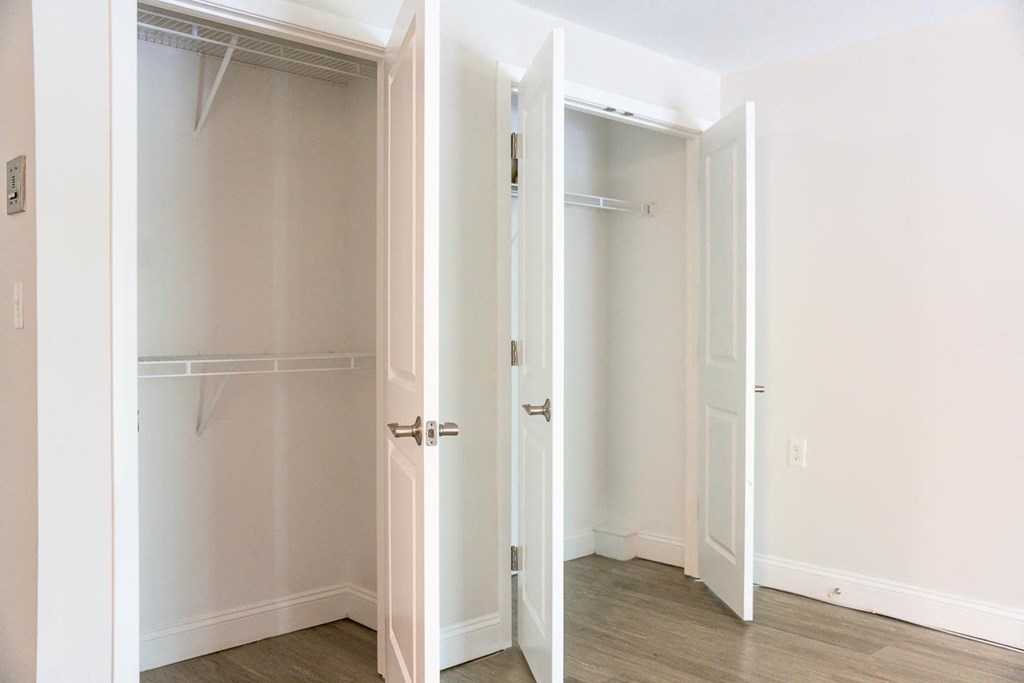 Extra storage space in each apartment