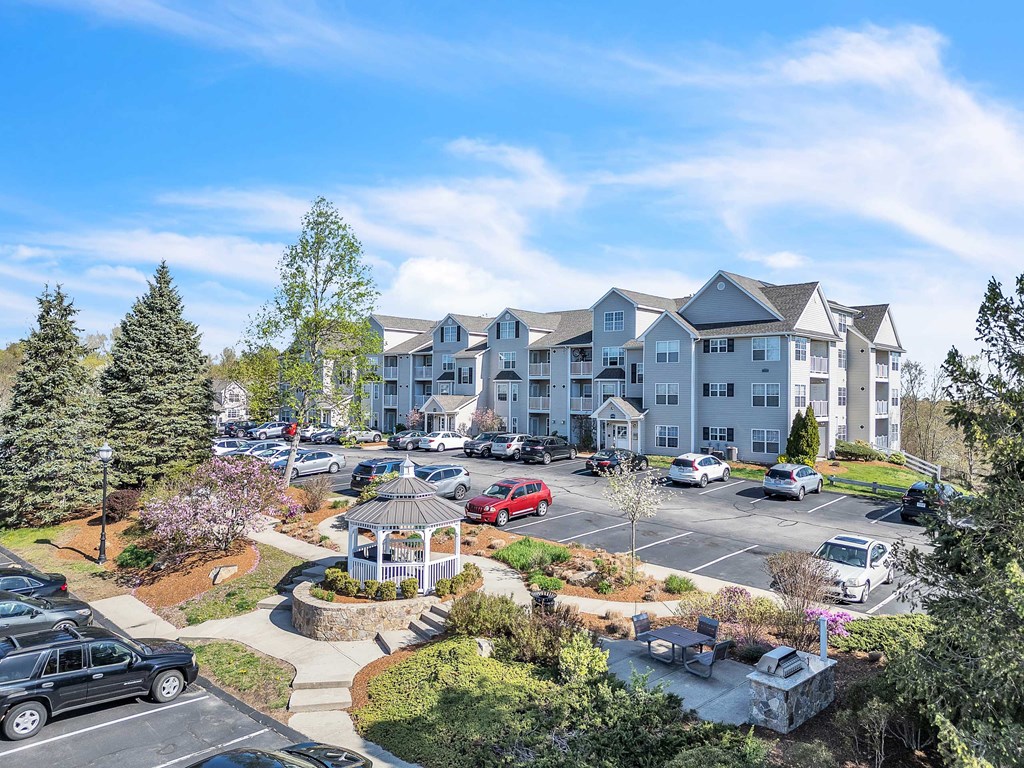 Gazebo at the Ledges Apartment.
