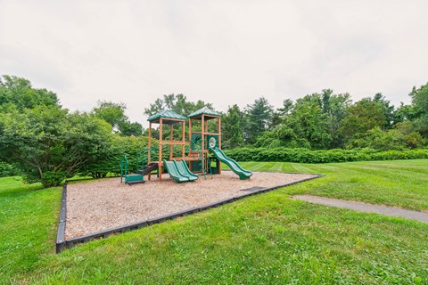 On - Site Playground at Blue Hills Village, Massachusetts