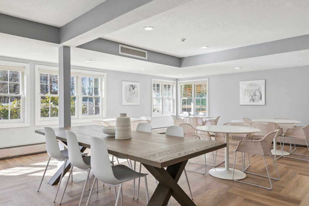 Community Room For Resident Usage. Mariners Hill, Marshfield, MA.