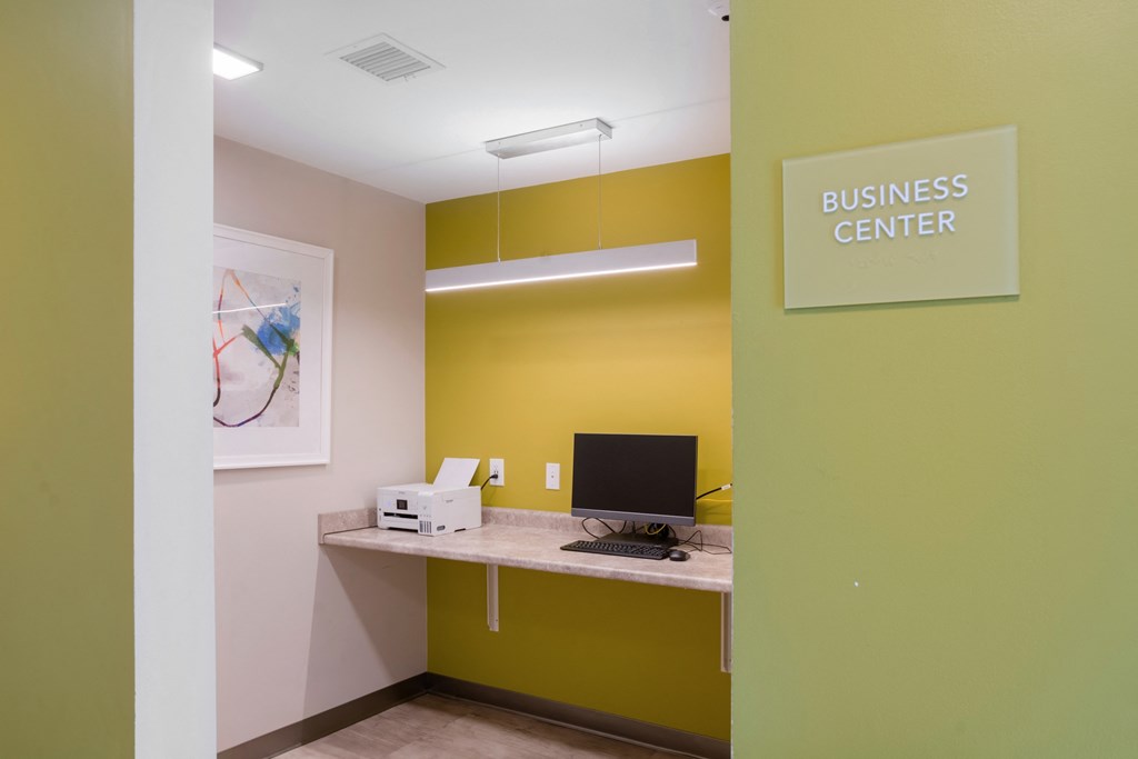 Community Business Center at Station Pointe Apartments, Mansfield, MA, 02048