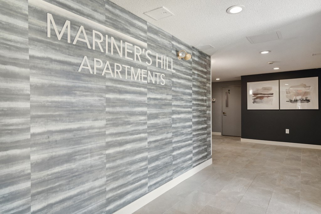 Monument Signage, Community Room For Resident Usage. Mariners Hill, Marshfield, MA.