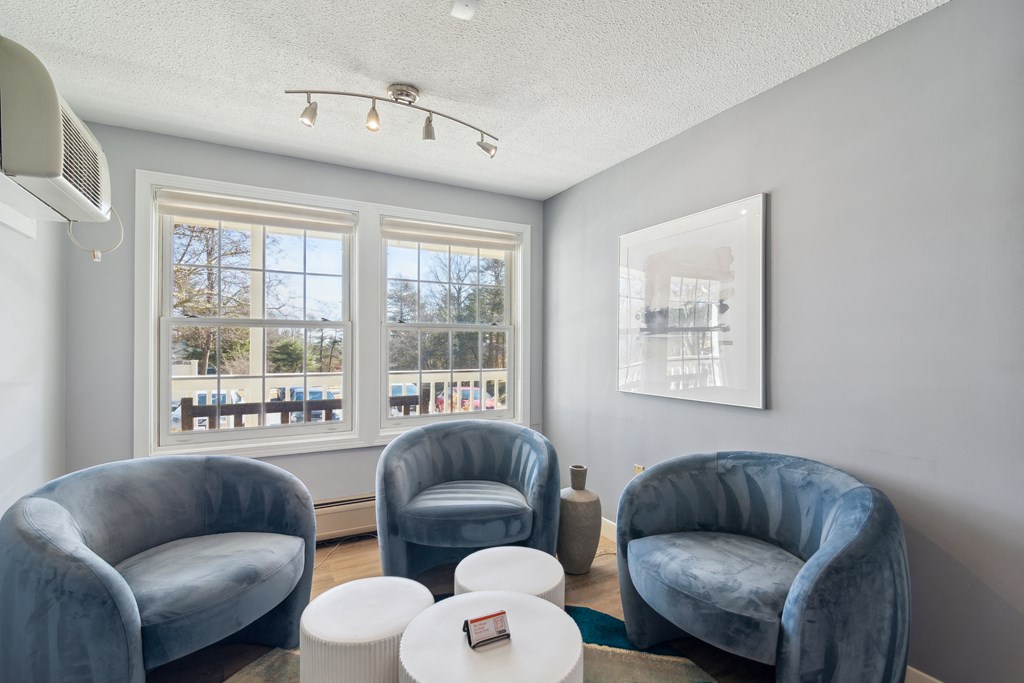 Community Room For Resident Usage. Mariners Hill, Marshfield, MA.