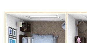 Two Bedroom Apartment Floor Plan Royal Worcester Apartments