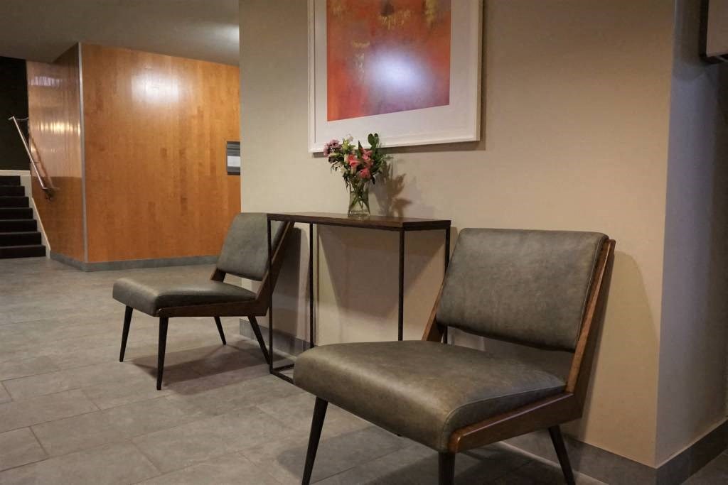 Community Clubroom Chairs at Wilber School Apartments, Massachusetts.
