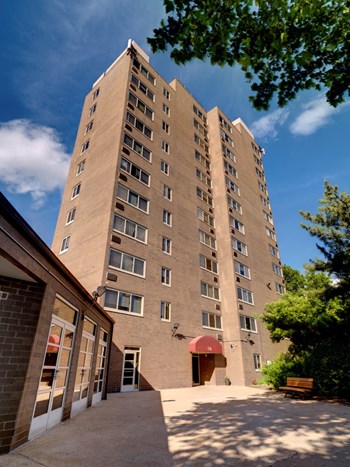View of Edith Tower Exterior and Main Entrance. - Photo Gallery 3