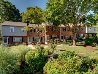 Exterior and Beautiful Landscaped Grounds Tammy Brook Apartments.