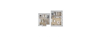 2 Bed 1.5 Bath Loft at Ames Shovel Works Apartments, North Easton, Massachusetts