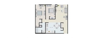 Two Bedroom One Bath at Bates Hill Apartments, Pittsburgh, 15213