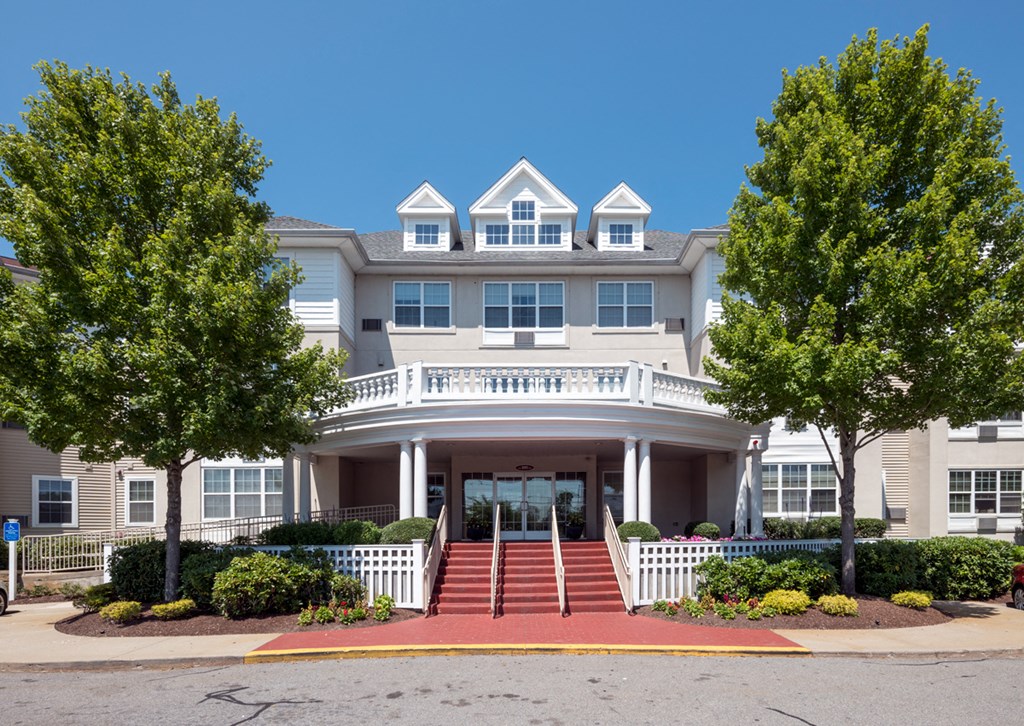 Entrance With Monument Signage at Walkover Commons, Brockton, MA, 02302