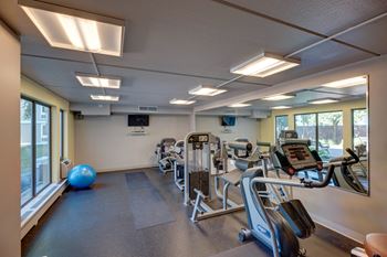 Fitness center at Blake Estates, Massachusetts, 02136