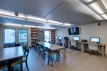 Computer learning center at Blake Estates, Hyde Park, MA 02136