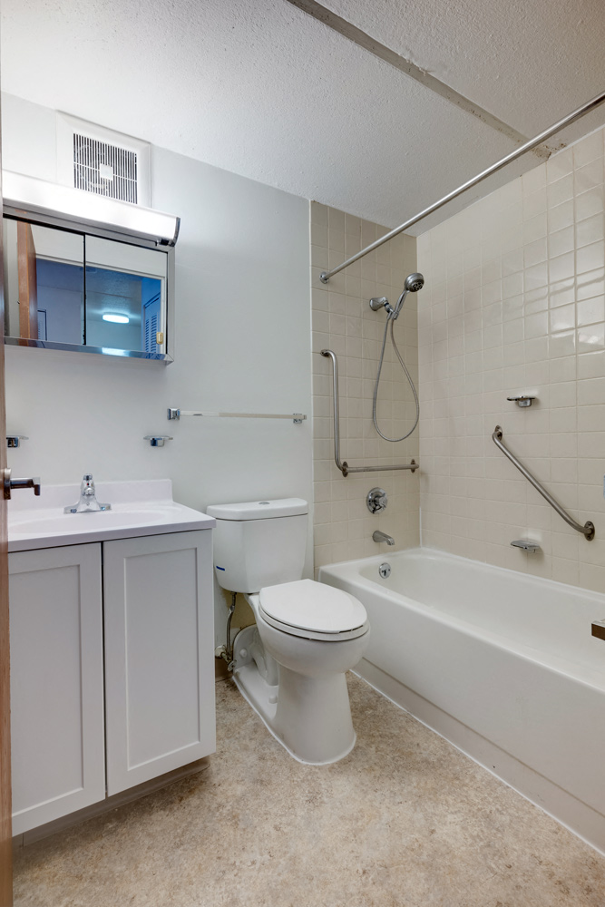 Bathroom at Blake Estates, Hyde Park