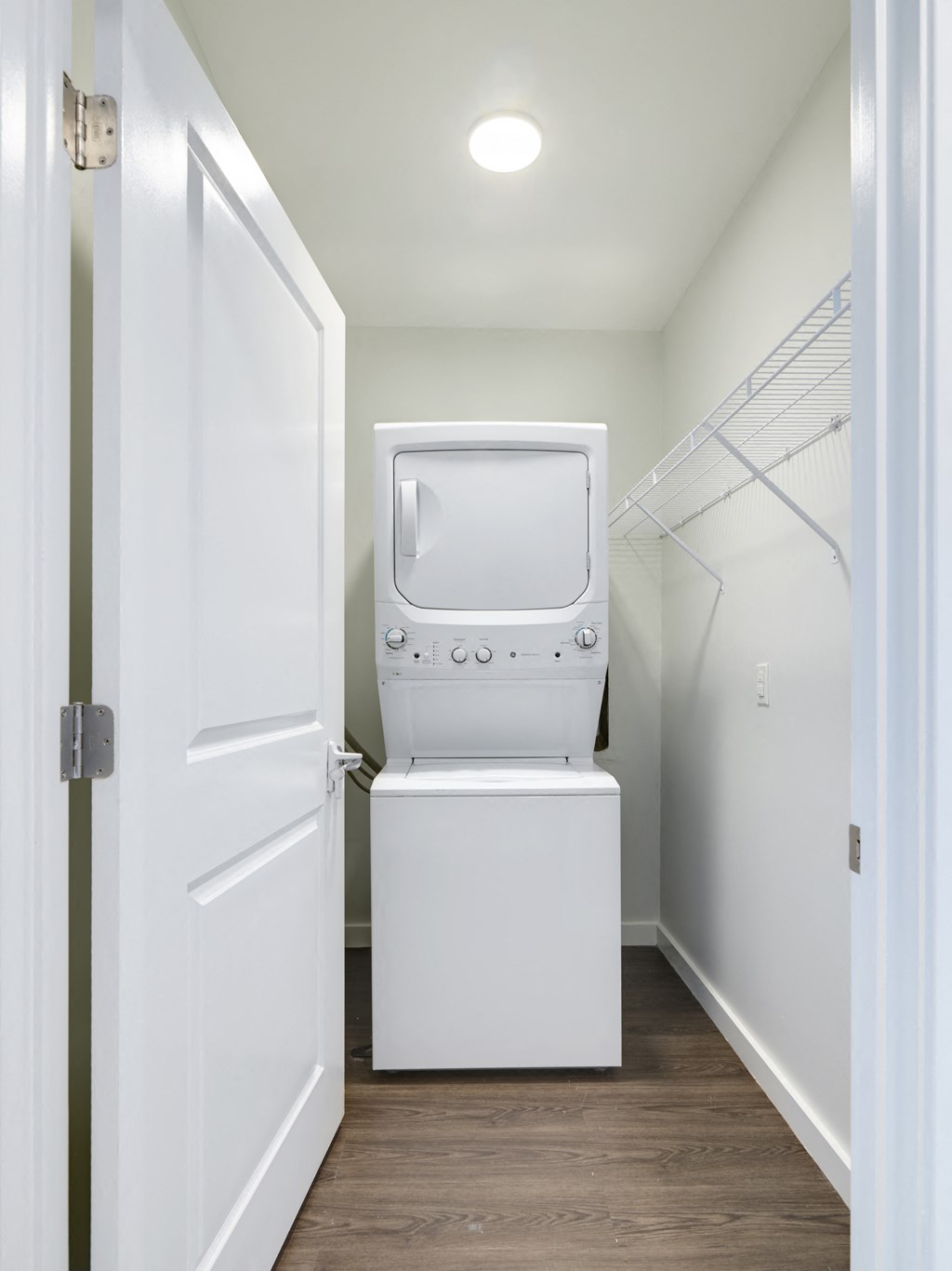 Washer and Dryer at The Elm at Island Creek Village in Duxbury, MA.