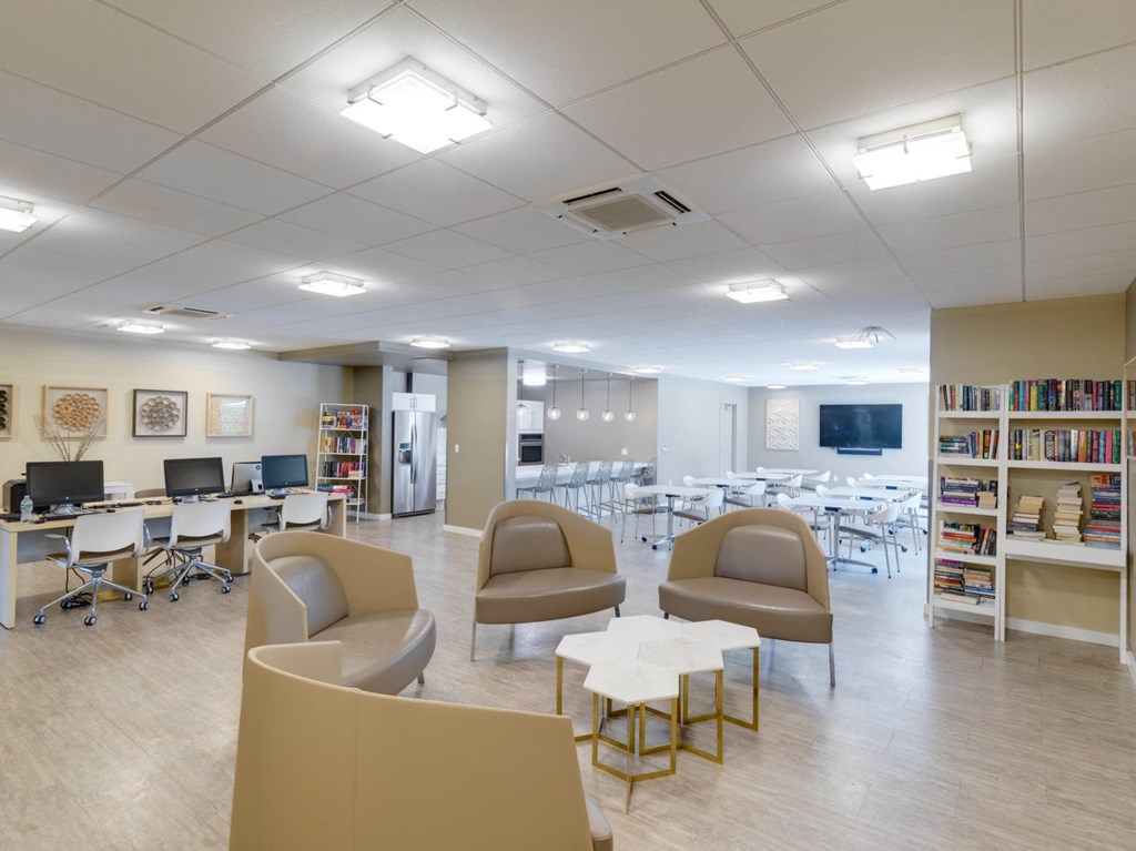 Community Room at The Bodhi at Island Creek Village, Massachusetts, 02332