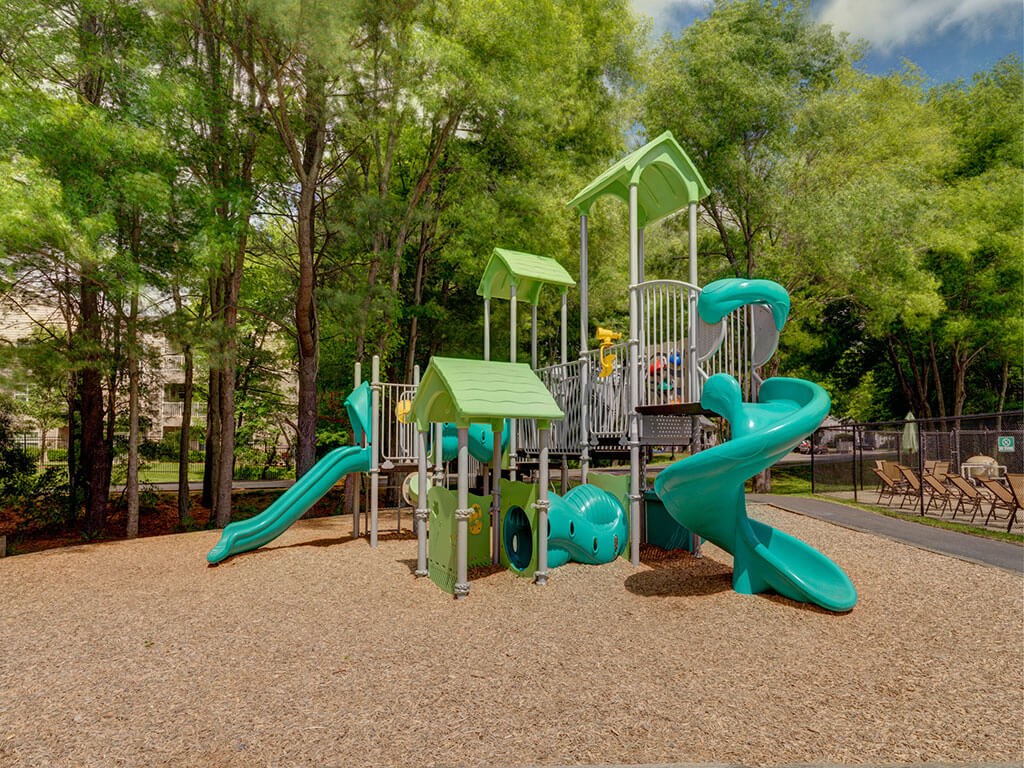 Playground For Family Resident Usage at Station Pointe Apartments, Mansfield, MA, 02048