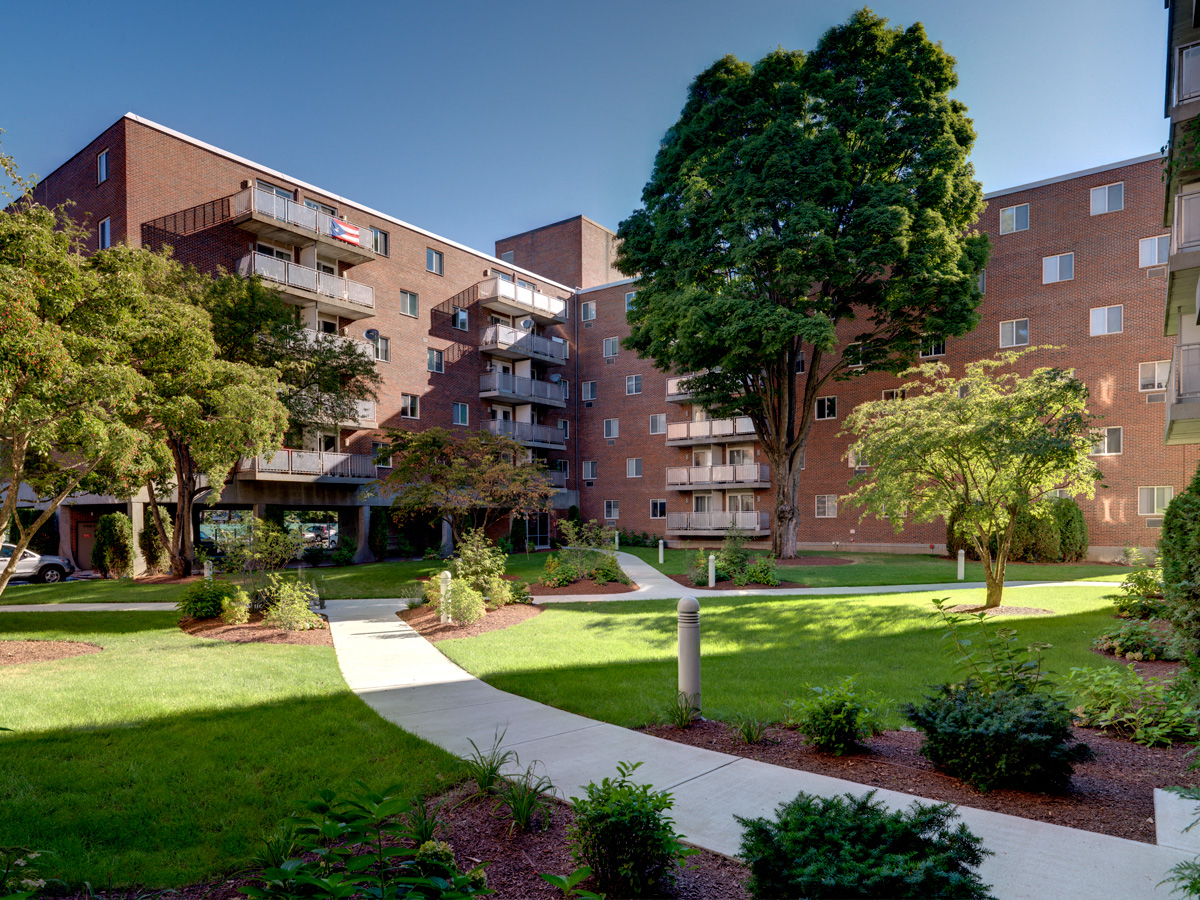 Courtyard Walking Path at Edmands House, Framingham, MA, 01701