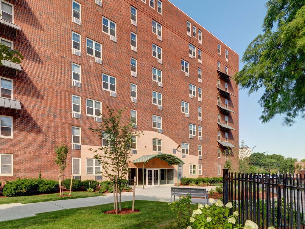 Exterior View at Mandela Homes, Massachusetts, 02118