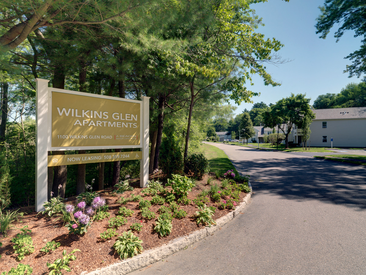 Entrance at Wilkins Glen, Massachusetts