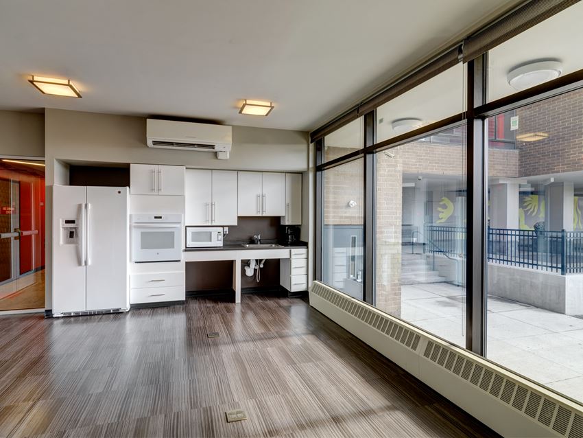 Community Room Kitchen Area.
