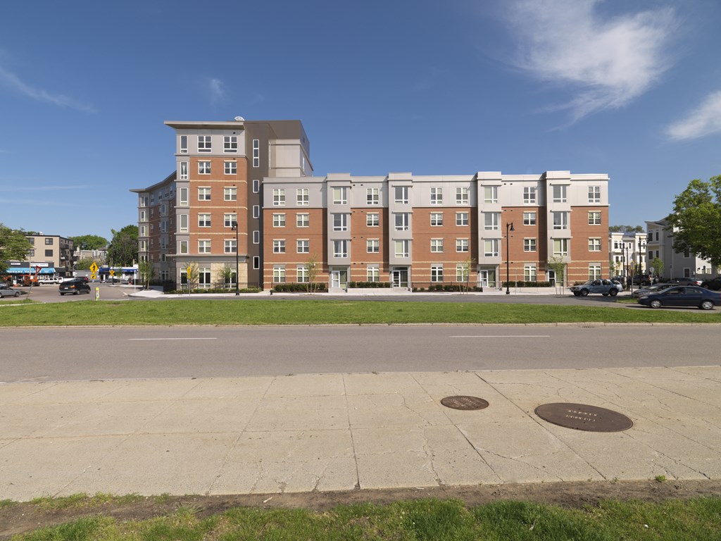 Midrise Exterior  at The Anne M. Lynch Homes at Old Colony, Massachusetts, 02127