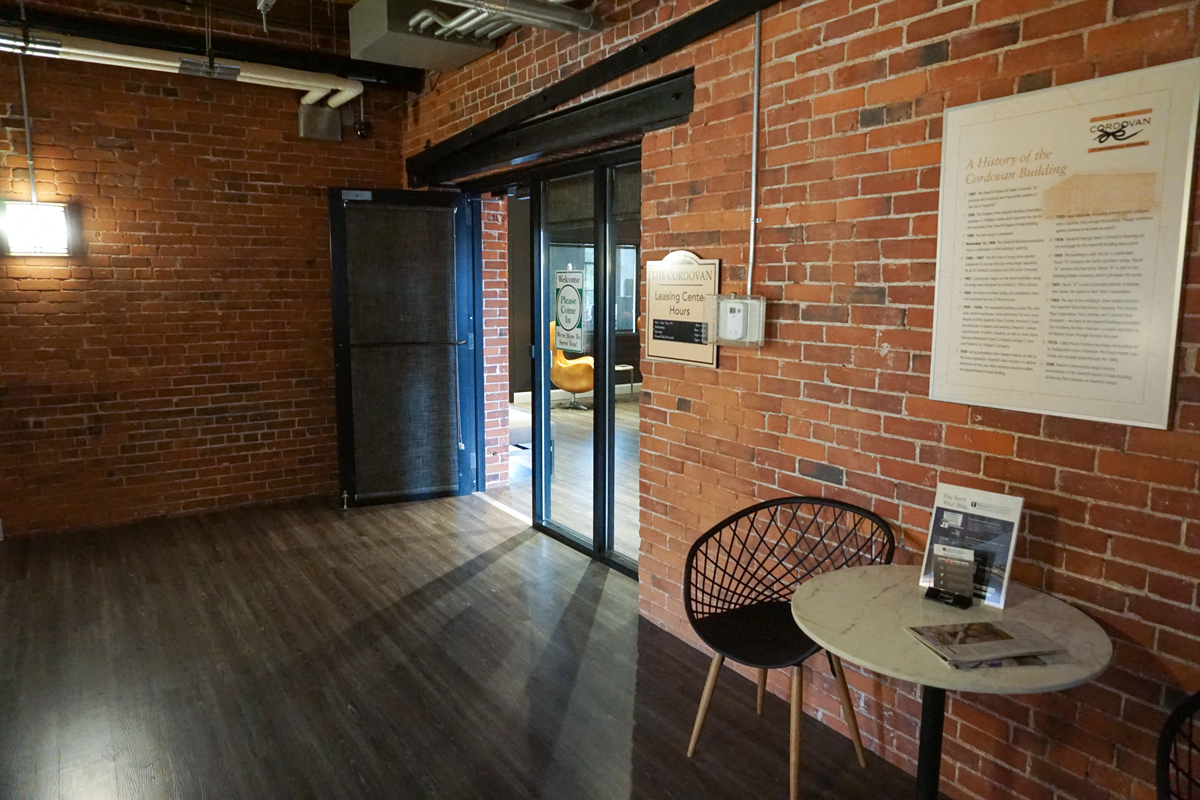 Entrance Way  at The Cordovan at Haverhill Station, Haverhill, Massachusetts