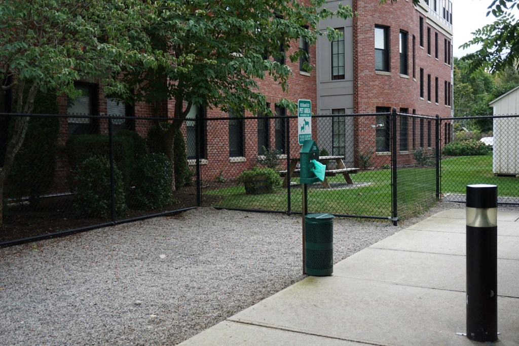 Pet Walking Area Wilber School Apartments..