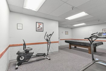 Resident Fitness Room at Bridgeville Tower Bridgeville, Pennsylvania. - Photo Gallery 5