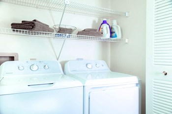 In-unit Washer and Dryer at Fishermans Landing Apartments in Ormond Beach, FL. - Photo Gallery 10