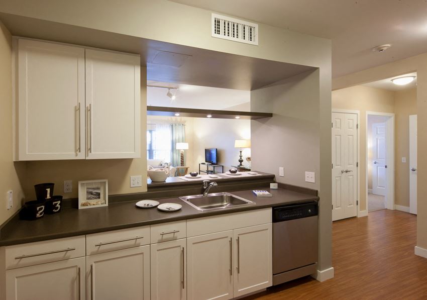 Kitchen at Ocean Shores Apartments in Marshfield, MA - Photo Gallery 1
