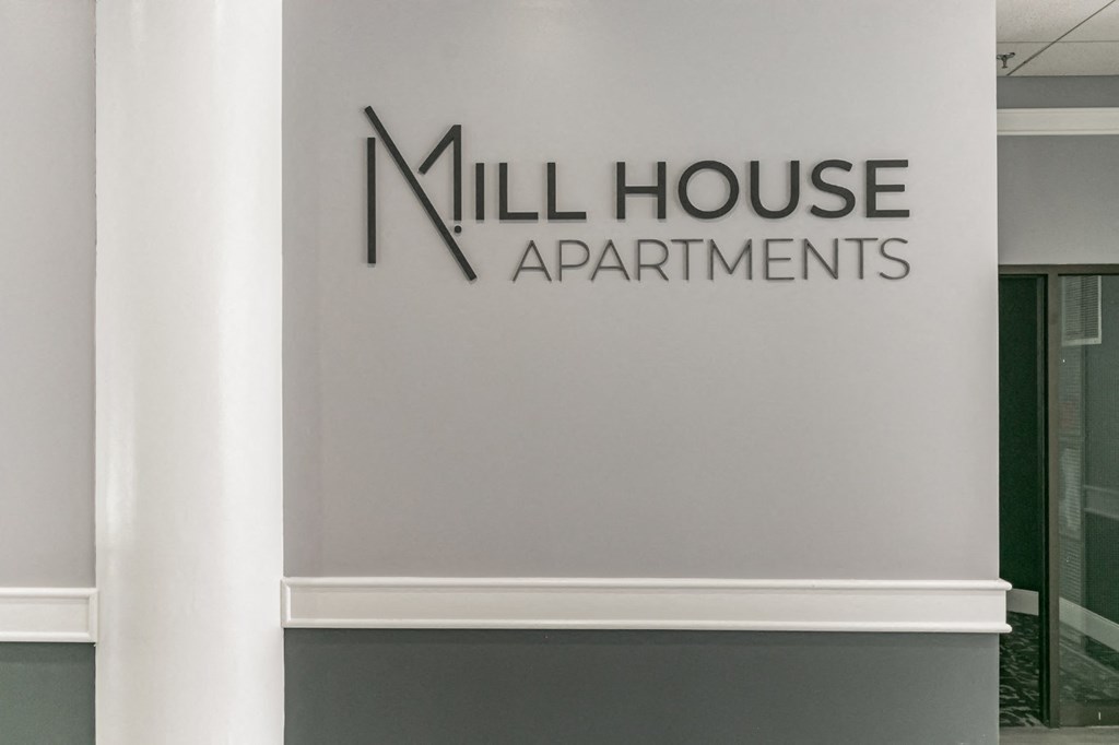 Mill House Apartments Interior Signage. at Mill House Apartments, Greenfield, MA 01301