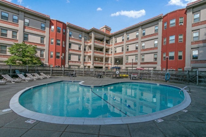 Mill House Apartments Swimming Pool For Resident Usage.at Mill House Apartments, Greenfield, MA