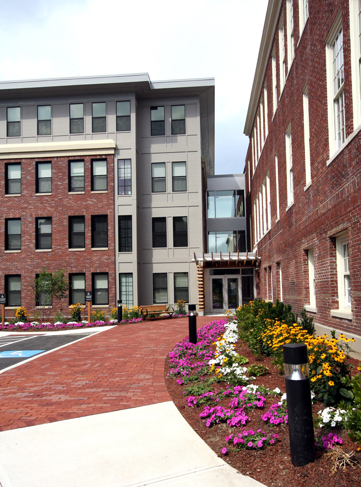 Beautiful garden Alongside of Wilber School Apartments, MA, 02067.