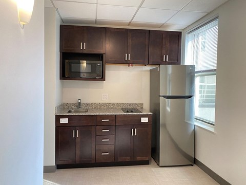 Modern Kitchen at 140 Clarendon Street, Boston, MA.