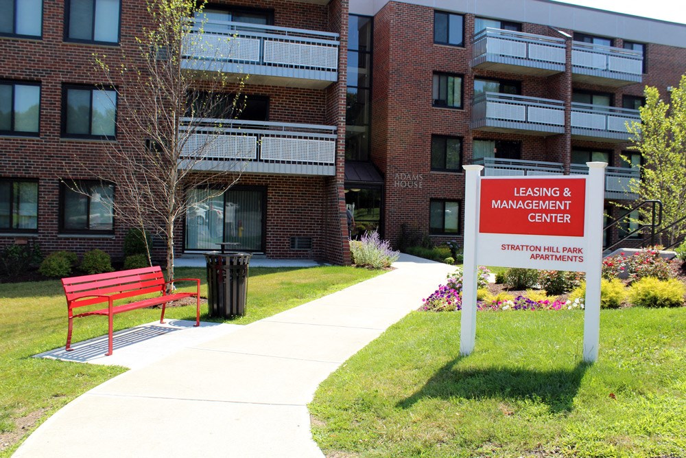 Monument Signage Monument Signage At Stratton Hill Apartments In Worcester, MA.