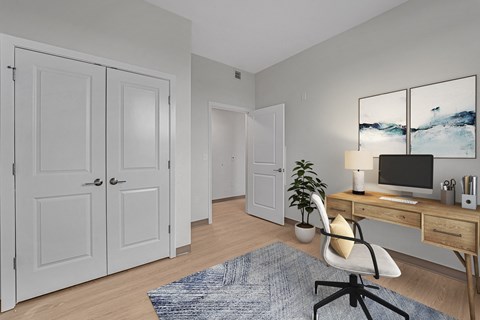 The Carina Pittsburgh PA Home Office Layout.
