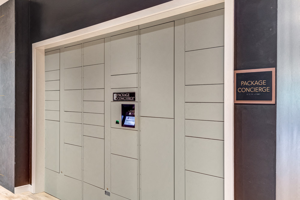 Package Receiving at North Square Apartments in Amherst, MA