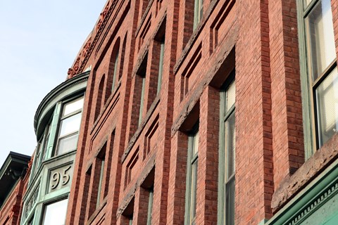 Brick Facade of Exterior at Pequoig House, Athol, 01331
