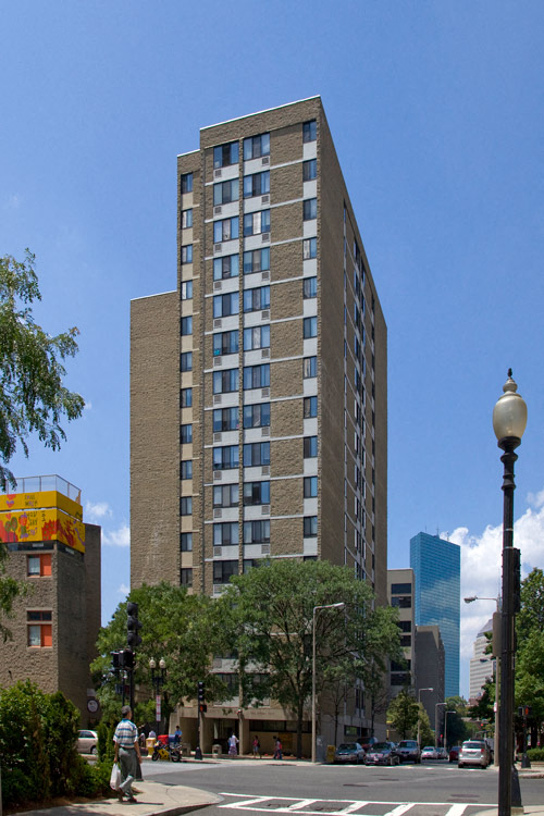Apartments Exterior View at Quincy Tower, Boston, MA, 02116