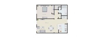 One Bedroom One Bath Section 8