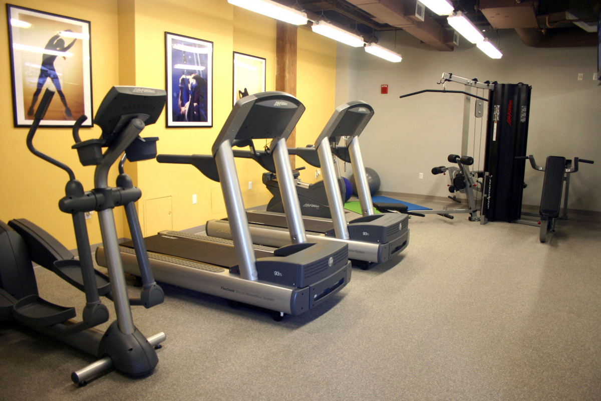 Fitness Center at Haverhill Lofts Apartments in Haverhill, MA.