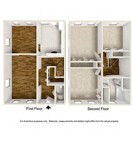 Floorplan  at Station Pointe, Mansfield, MA