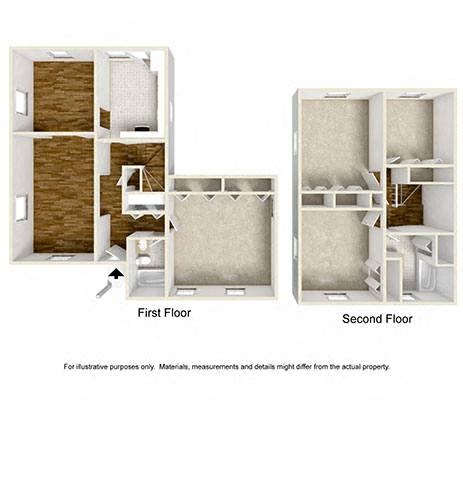 Floorplan at Station Pointe, Mansfield, MA, 02048