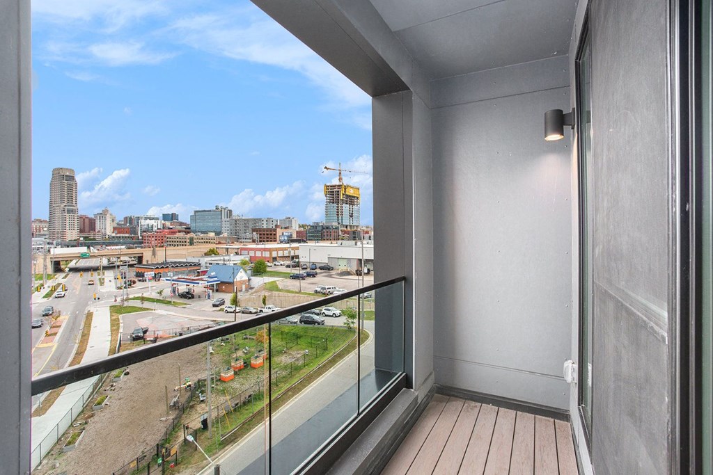 234 Market Apartments Outdoor Patio Lounge With View