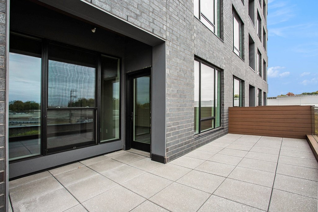 234 Market Apartments Outdoor Patio Lounge With View